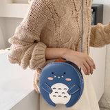 Maxbell DIY Leather Shoulder Bag Making Tote Wallet Material Craft Sewing Handmade Blue