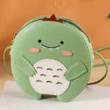 Maxbell DIY Leather Shoulder Bag Making Tote Wallet Material Craft Sewing Handmade Green
