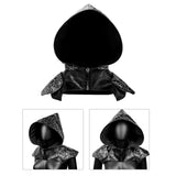 Maxbell Halloween Hood Cloak Cosplay Costume Accessories Priest for Festival Unisex