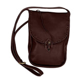 Maxbell Leather Medieval Belt Pouch Handmade Costume Accessories Wallet brown
