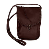 Maxbell Leather Medieval Belt Pouch Handmade Costume Accessories Wallet brown