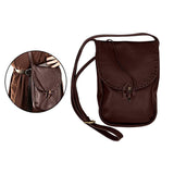 Maxbell Leather Medieval Belt Pouch Handmade Costume Accessories Wallet brown