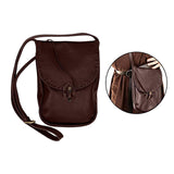 Maxbell Leather Medieval Belt Pouch Handmade Costume Accessories Wallet brown