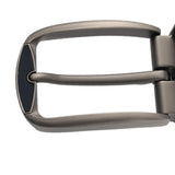 Maxbell Metal Belt Buckle Classic Single Prong for 33mm-34mm Belt Pin Belt Buckle Matte Silver
