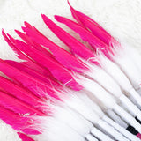 Maxbell American Chief Indian Hat Feather Headdress Photo Props for Stage Cosplay Pink
