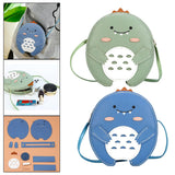 Maxbell DIY Bag Making Material Kit Woven Bag Purse Making Supplies Handmade Sewing Blue