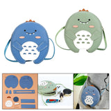 Maxbell DIY Bag Making Material Kit Woven Bag Purse Making Supplies Handmade Sewing Blue