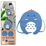 Maxbell DIY Bag Making Material Kit Woven Bag Purse Making Supplies Handmade Sewing Blue