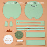 Maxbell DIY Bag Making Material Kit Woven Bag Purse Making Supplies Handmade Sewing Green