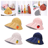 Maxbell Summer Women Bucket Hat, Sun Hat Trendy Beach Caps for Pool Camping Outdoor Yellow