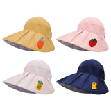 Maxbell Summer Women Bucket Hat, Sun Hat Trendy Beach Caps for Pool Camping Outdoor Yellow