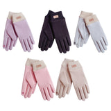 Maxbell Windproof Women Winter Touch Screens Gloves Cold Weather Running Purple