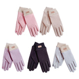 Maxbell Windproof Women Winter Touch Screens Gloves Cold Weather Running Purple