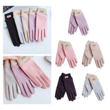 Maxbell Windproof Women Winter Touch Screens Gloves Cold Weather Running Purple