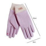 Maxbell Windproof Women Winter Touch Screens Gloves Cold Weather Running Purple