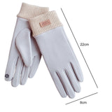 Maxbell Windproof Women Winter Touch Screens Gloves Cold Weather Running Gray