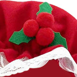 Maxbell Santa Hat Party Supplies Red Year Beanie Christmas Hat for Adults Family