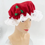 Maxbell Santa Hat Party Supplies Red Year Beanie Christmas Hat for Adults Family