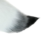 Maxbell Faux Furry Fox Long Tail  Animal Big Tail Cosplay Prop Costume 65cm