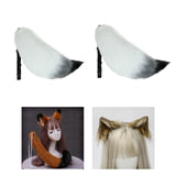 Maxbell Faux Furry Fox Long Tail  Animal Big Tail Cosplay Prop Costume 65cm