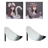 Maxbell Faux Furry Fox Long Tail  Animal Big Tail Cosplay Prop Costume 65cm