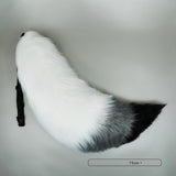 Maxbell Faux Furry Fox Long Tail  Animal Big Tail Cosplay Prop Costume 75cm