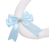 Maxbell Cat Ears and Tail Set Fancy Dress Costume Gift Dressing up Party White Blue