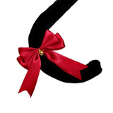 Maxbell Cat Ears and Tail Set Fancy Dress Costume Gift Dressing up Party Black Red