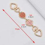 Maxbell Purse Strap Extender Metal Shoulder Strap Chain Decoration Clutch Bags Belt 17cm