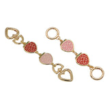 Maxbell Purse Strap Extender Metal Shoulder Strap Chain Decoration Clutch Bags Belt 17cm