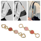 Maxbell Purse Strap Extender Metal Shoulder Strap Chain Decoration Clutch Bags Belt 17cm