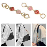 Maxbell Purse Strap Extender Metal Shoulder Strap Chain Decoration Clutch Bags Belt 17cm