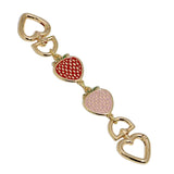 Maxbell Purse Strap Extender Metal Shoulder Strap Chain Decoration Clutch Bags Belt 17cm