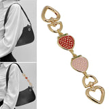 Maxbell Purse Strap Extender Metal Shoulder Strap Chain Decoration Clutch Bags Belt 17cm