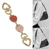 Maxbell Purse Strap Extender Metal Shoulder Strap Chain Decoration Clutch Bags Belt 17cm
