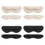 Maxbell 2 Pieces Heel Shoe Grips Adhesive Improve Shoes Too Big Snugs Heel Pads Black