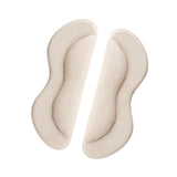 Maxbell 2 Pieces Heel Shoe Grips Adhesive Improve Shoes Too Big Snugs Heel Pads Beige
