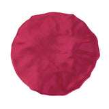 Maxbell Satin Bonnet Head Wear Adjusting Night Sleep Hat for Bath Long Straight Hair Red