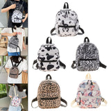 Maxbell Fashion Small Backpack Girls Daypack Knapsacks Rucksack Handbag for Vocation Black Butterfly