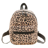 Maxbell Fashion Small Backpack Girls Daypack Knapsacks Rucksack Handbag for Vocation Leopard