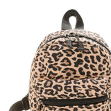 Maxbell Fashion Small Backpack Girls Daypack Knapsacks Rucksack Handbag for Vocation Leopard