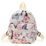 Maxbell Fashion Small Backpack Girls Daypack Knapsacks Rucksack Handbag for Vocation Colorful Butterfly