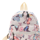 Maxbell Fashion Small Backpack Girls Daypack Knapsacks Rucksack Handbag for Vocation Colorful Butterfly