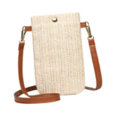 Maxbell Mini Shoulder bag Shoulder Strap Pouch Adjustable Handbag Beige