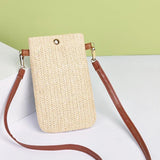 Maxbell Mini Shoulder bag Shoulder Strap Pouch Adjustable Handbag Beige