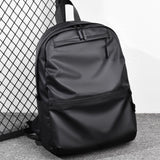 Maxbell Rucksack Male Portable Large Waterproof Laptop Backpack for Hiking Office Black