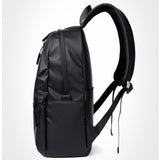 Maxbell Rucksack Male Portable Large Waterproof Laptop Backpack for Hiking Office Black