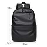 Maxbell Rucksack Male Portable Large Waterproof Laptop Backpack for Hiking Office Black