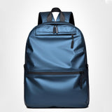Maxbell Rucksack Male Portable Large Waterproof Laptop Backpack for Hiking Office Blue