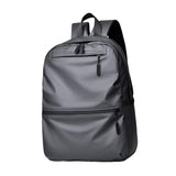 Maxbell Rucksack Male Portable Large Waterproof Laptop Backpack for Hiking Office Gray